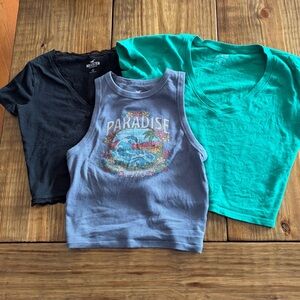 Bundle Lot Hollister short sleeve shirts size S